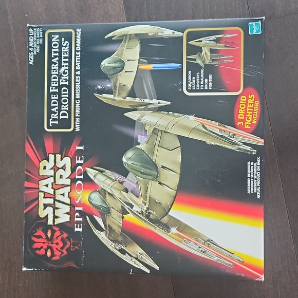 Star Wars Trade Federation Droid Fighters - Picture 1 of 7
